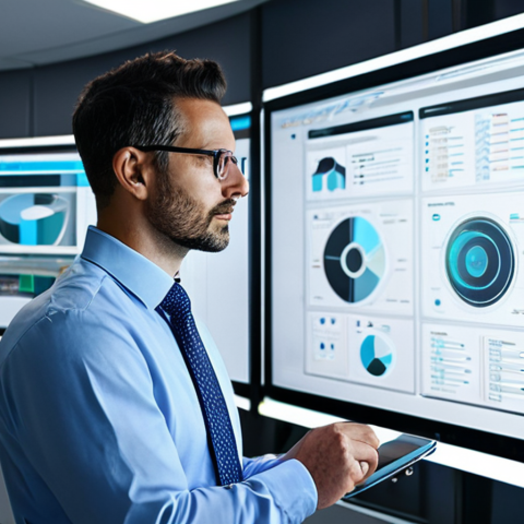 빅데이터 기술자의 데이터 중복 제거 노하우 - A professional IT consultant in a modern office setting, analyzing data deduplication strategies on ...