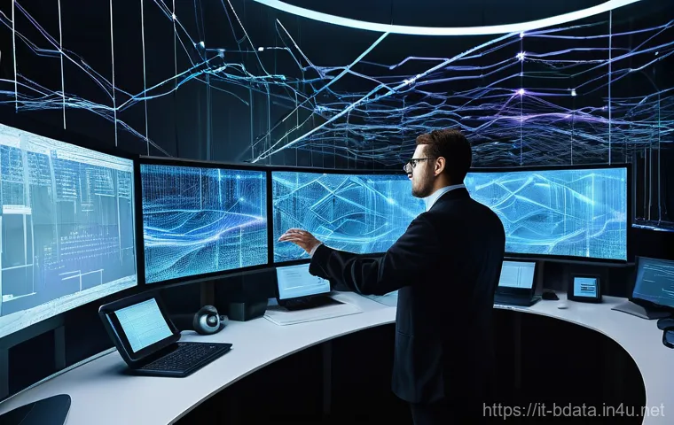 빅데이터 기술자와 클라우드 보안 전략 - **Prompt 1: The Data Architect Orchestrating Digital Information**
"A highly focused Big Data Te...