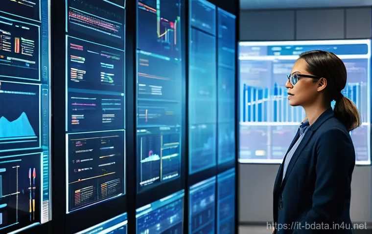 빅데이터 기술자 업무 자동화 사례 - **Prompt:** A diverse group of data engineers, professionally dressed in a modern, collaborative off...