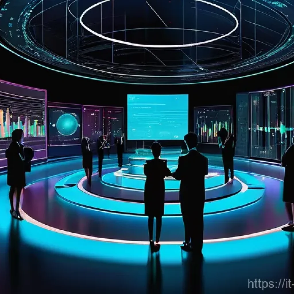 빅데이터와 데이터 과학의 통합 사례 - **Data Symphony Conductor**
    A highly detailed, vibrant digital painting depicting a diverse grou...