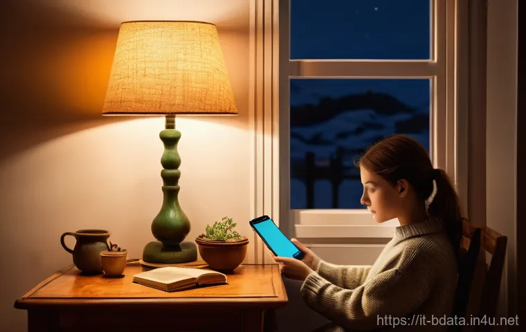 빅데이터 기술자의 멘탈 관리 - **Prompt: "A serene and focused data engineer, dressed in smart-casual professional attire, in a mod...