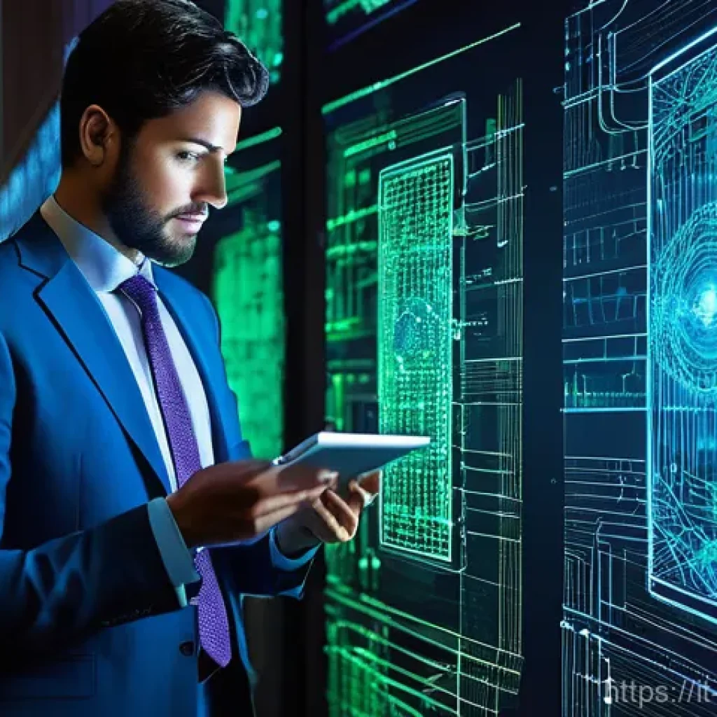 빅데이터 기술자의 데이터베이스 선택 기준 - **Prompt 1: Navigating the Data Jungle**
"A confident, professional man in business casual attir...