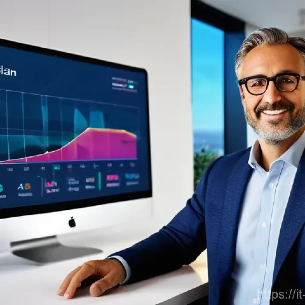 빅데이터와 클라우드의 통합 사례 - **Prompt 1: "Agile Italian SME Business Insights"**
A bright, clean, photorealistic image depict...