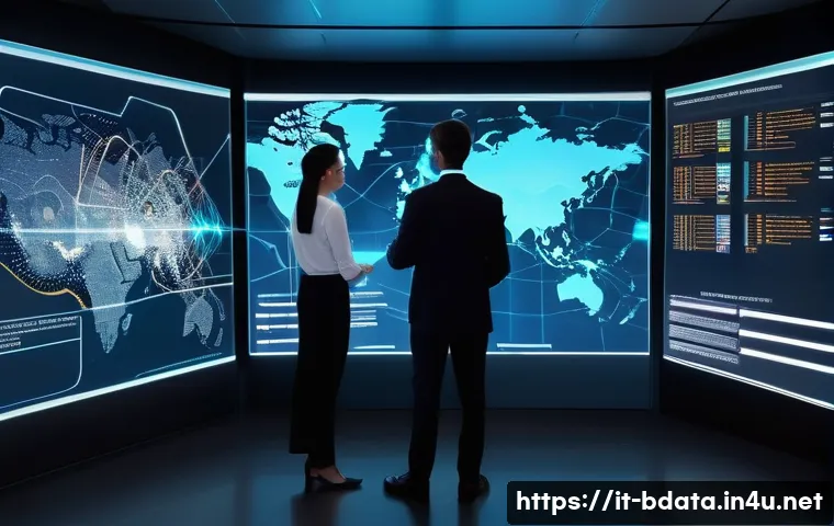 빅데이터 기술자의 해외 컨퍼런스 참가 후기 - **Prompt: Advanced AI & Operational Predictive Analytics**
    "A sleek, futuristic operations contr...