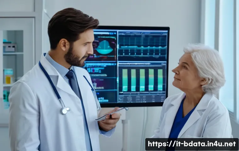 빅데이터를 활용한 사회 문제 해결 사례 - **"Proactive Healthcare in Italy"**
A highly detailed, realistic image of an Italian hospital se...