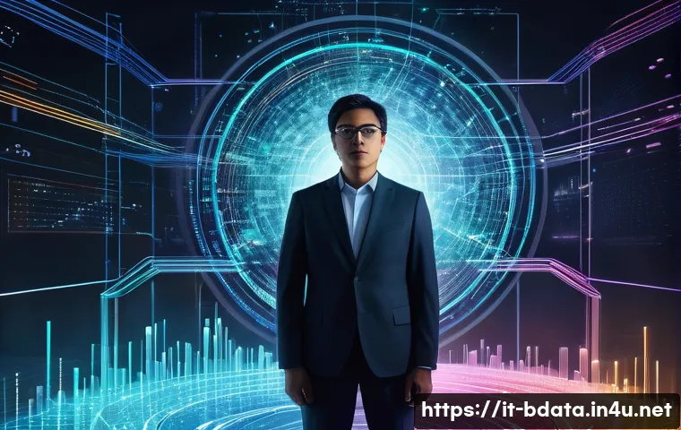 빅데이터 프로젝트 시간 관리 팁 - **Prompt: Navigating the Data Labyrinth with AI Assistance**
    Imagine a futuristic, ethereal data...