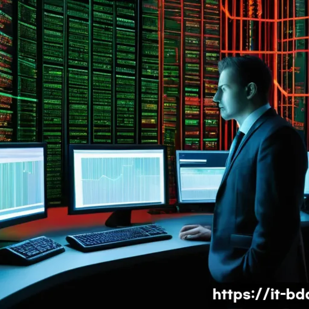 빅데이터 실무에서 데이터 전송 성공 사례 - A dramatic split image illustrating the evolution of big data transfer. On the left, a data professi...