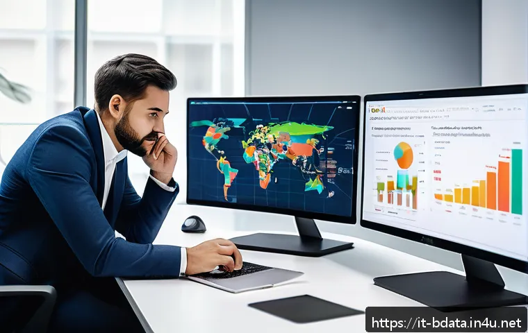 빅데이터 기술자의 직무별 역량 요구사항 - A modern, bright office environment with a diverse team of data scientists and engineers collaborati...